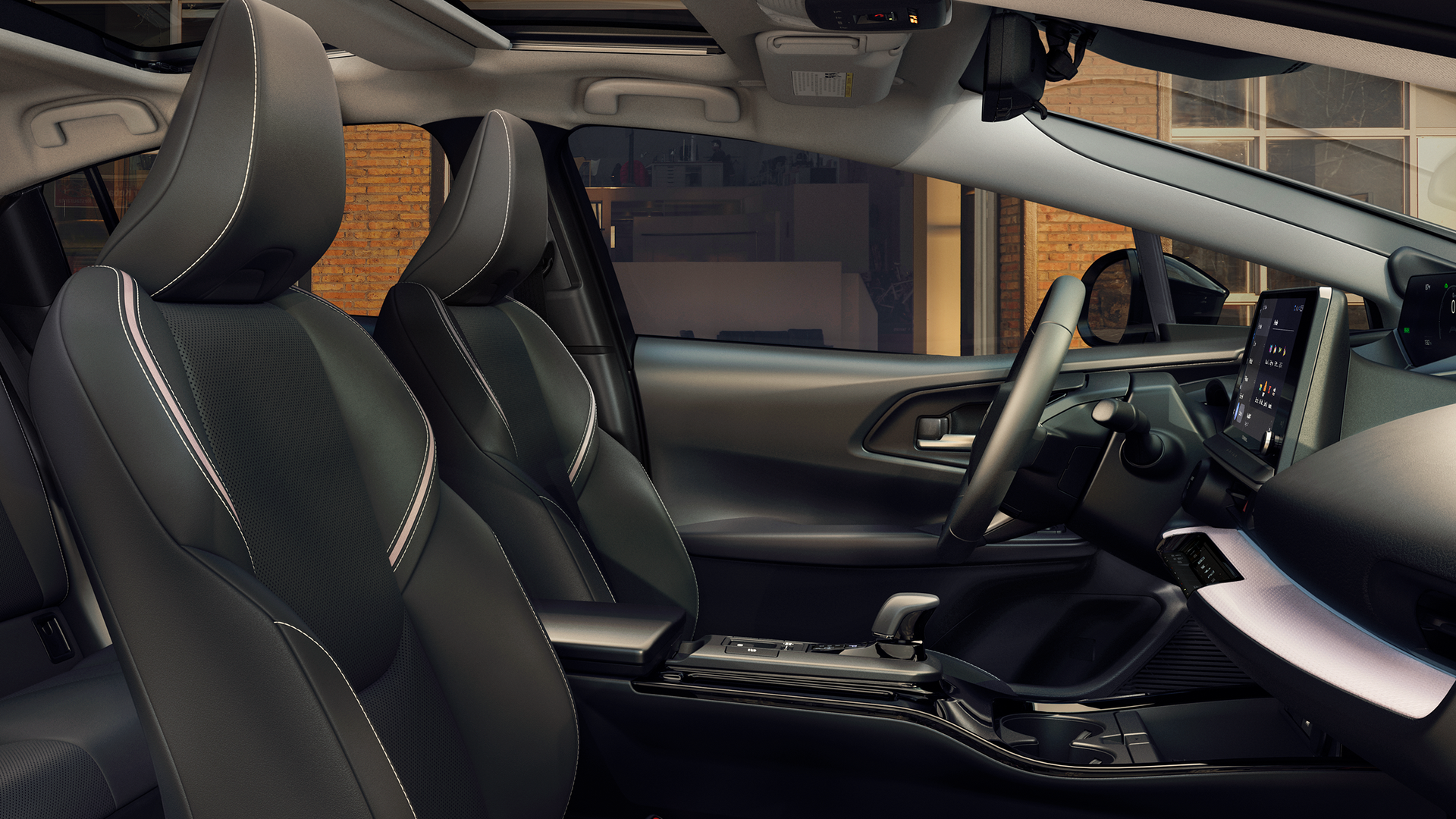 2027 toyota prius interior seating