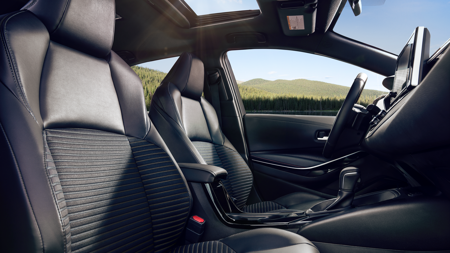 2027 toyota corolla interior seating