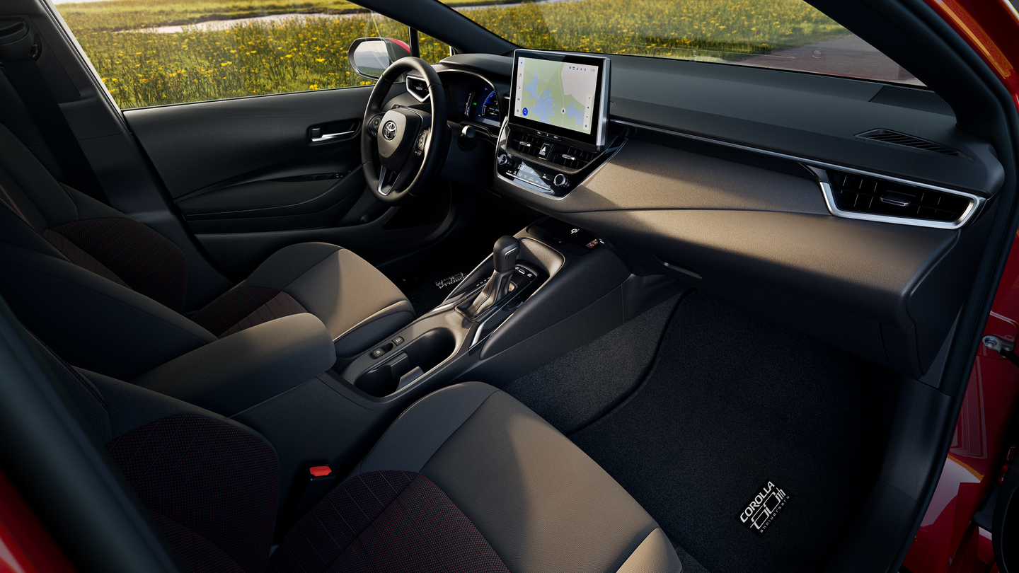 2027 toyota corolla interior dashboard